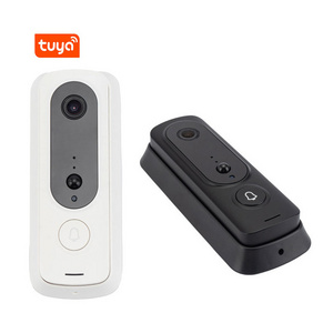 Tuya1080P intelligent wireless visual doorbell camera PIR mobile detection Wifi night vision home safety doorbell