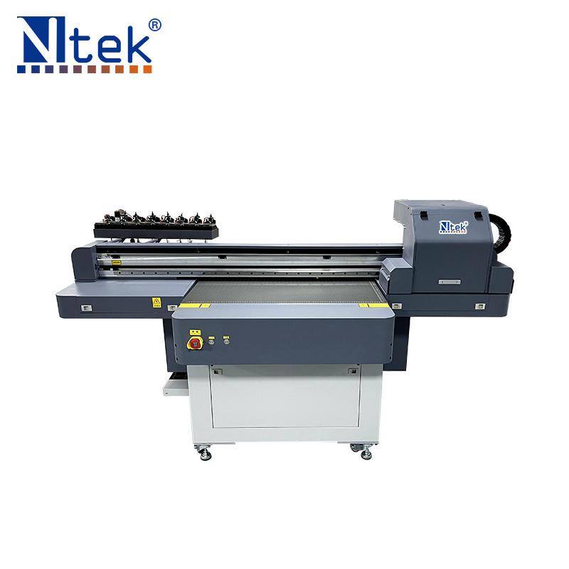 Ntek Low Price Small 6090 UV Flatbed Printer Pen Bottle Gift Printing Machine