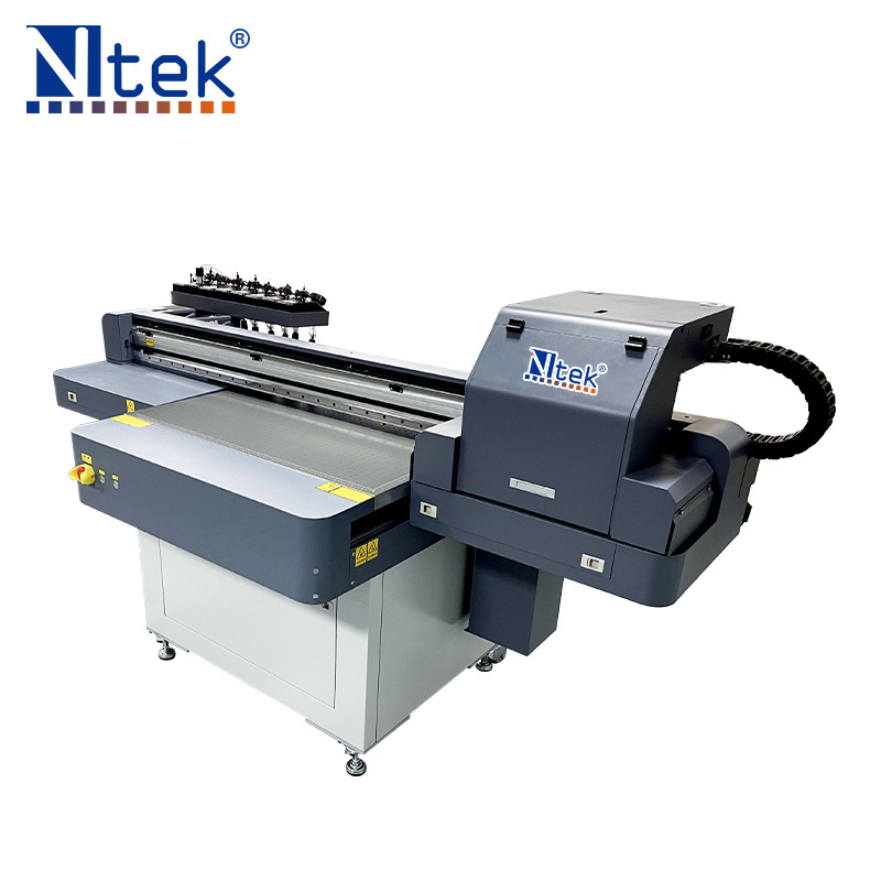 Ntek Low Price Small 6090 UV Flatbed Printer Pen Bottle Gift Printing Machine