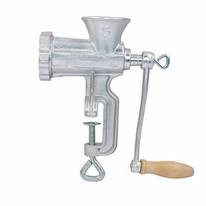 High Quality Handle operating meat mincer hand crank meat grinder LFGB