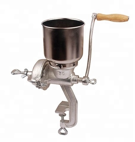 Hand crank corn grinder #150 grain grinder for wheat grinder or use as a nut mill with food safe tin coating