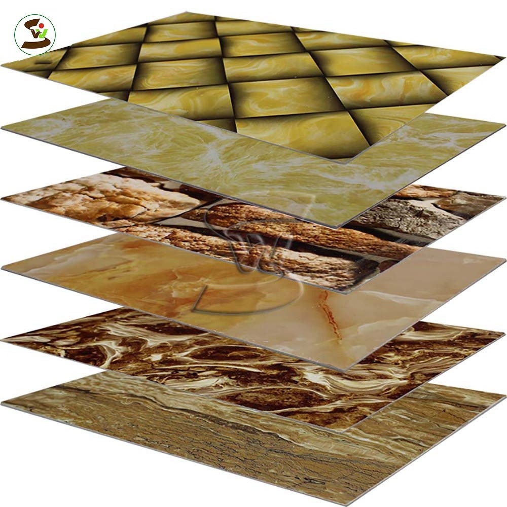 factory price wholesale 4x8 waterproof pvc plastic marble sheet wall panel for interior decor