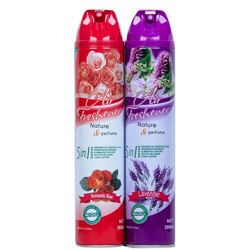 300 Ml 360Ml Hotel Bedroom Toilet Household Fast Deodorization Long Lasting Fragrance Room Glade Spray Air Freshener Spray