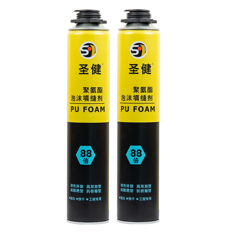 Polyurethane pu foam waterproof and fireproof spray special foam sealant