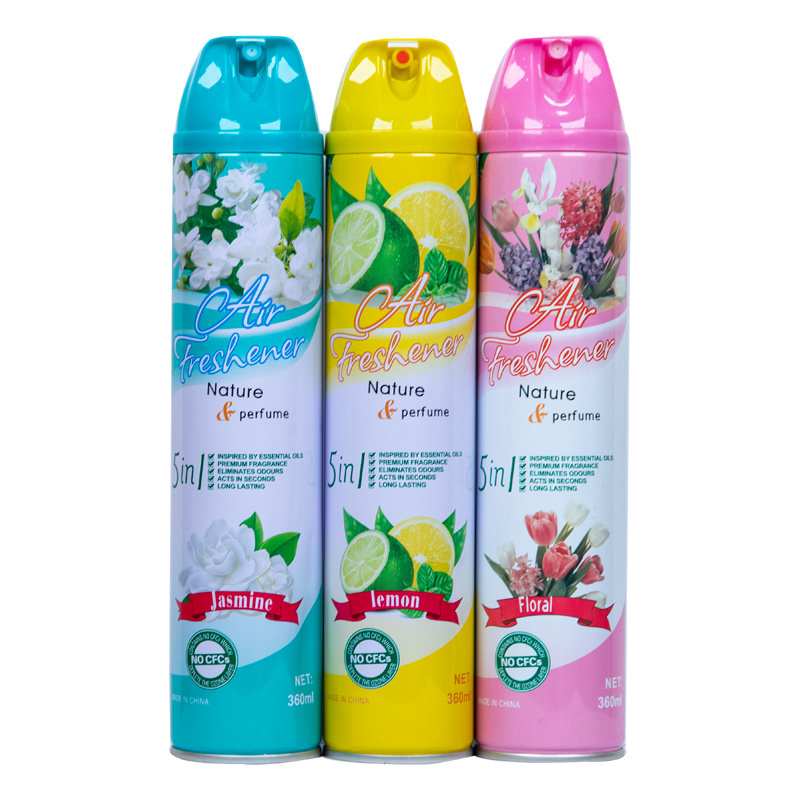 Wholesale Factory Supply Air Freshener Long Lasting Fragrance Aerosol Spray Air Freshener