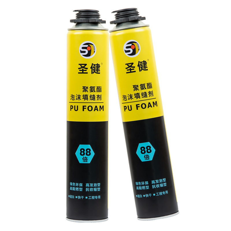 Polyurethane pu foam waterproof and fireproof spray special foam sealant