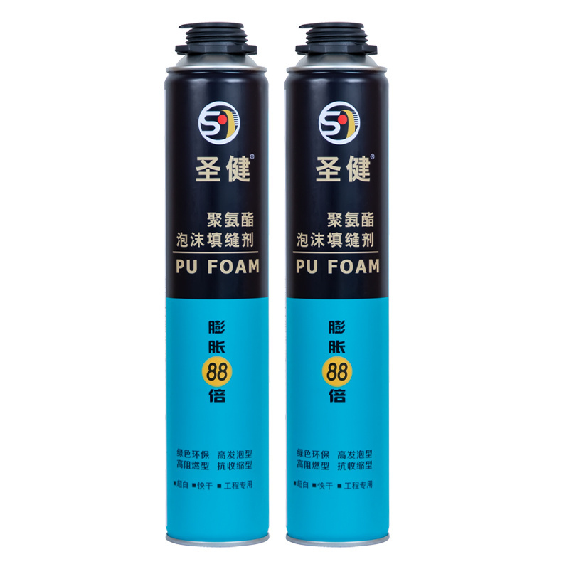 China 750ml Fire Retardant Pu Foam Adhesive For Gap Filler