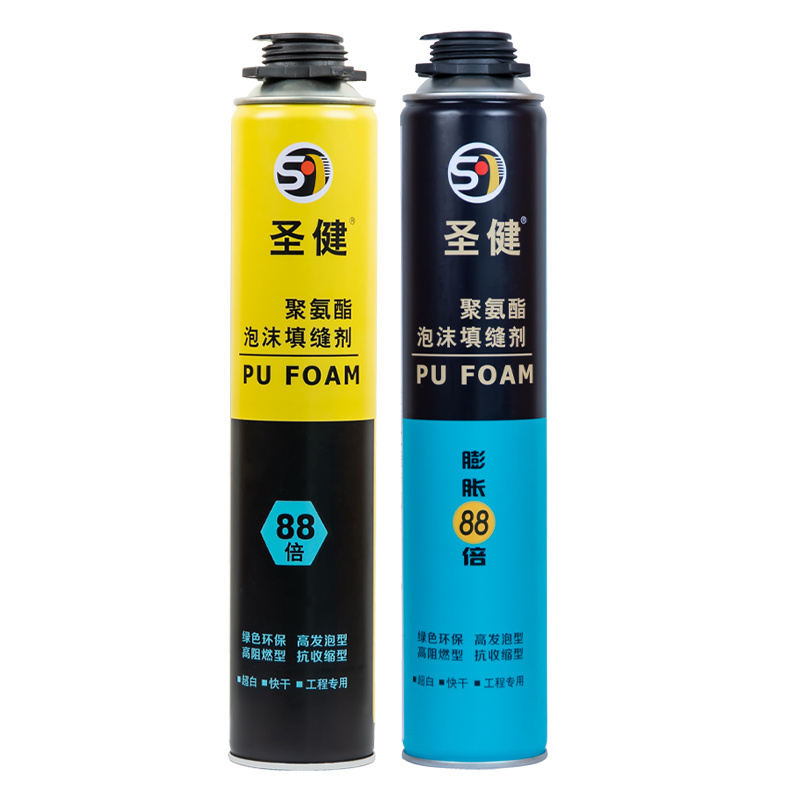 China 750ml Fire Retardant Pu Foam Adhesive For Gap Filler