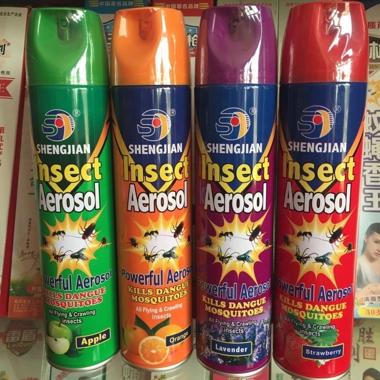 Household Aerosol Insect killer Spray Bed Bug Mosquito Cockroach Killer Flyings Crawlers Anti-mosquito Insecticide Spray