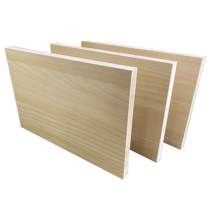 Wholesale 17Mm Veneer Plywood Board  E1 Birch Wood Decorative Plywood Panels