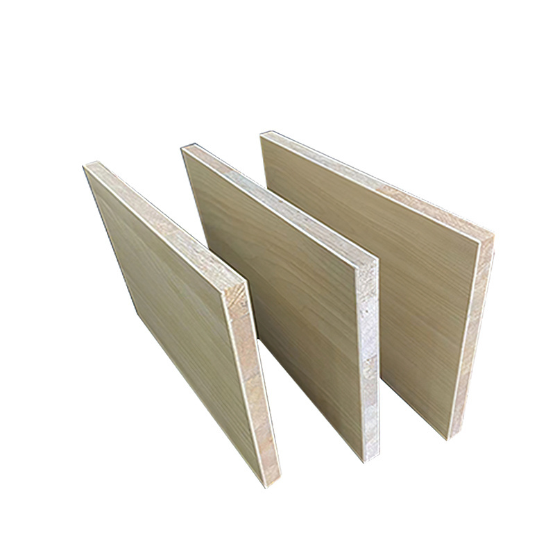 Wholesale 17Mm Veneer Plywood Board  E1 Birch Wood Decorative Plywood Panels