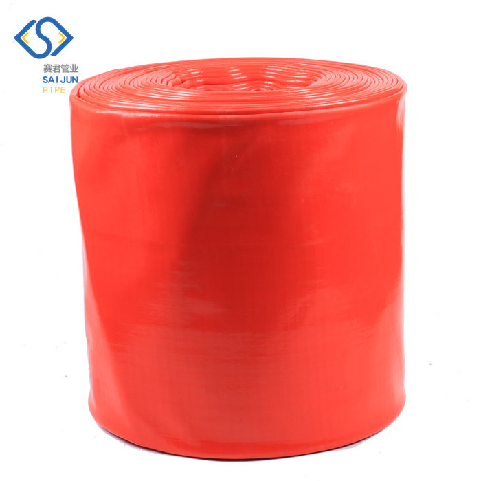 8 inch flexible pipe/irrigation hoses pvc layflat pipe