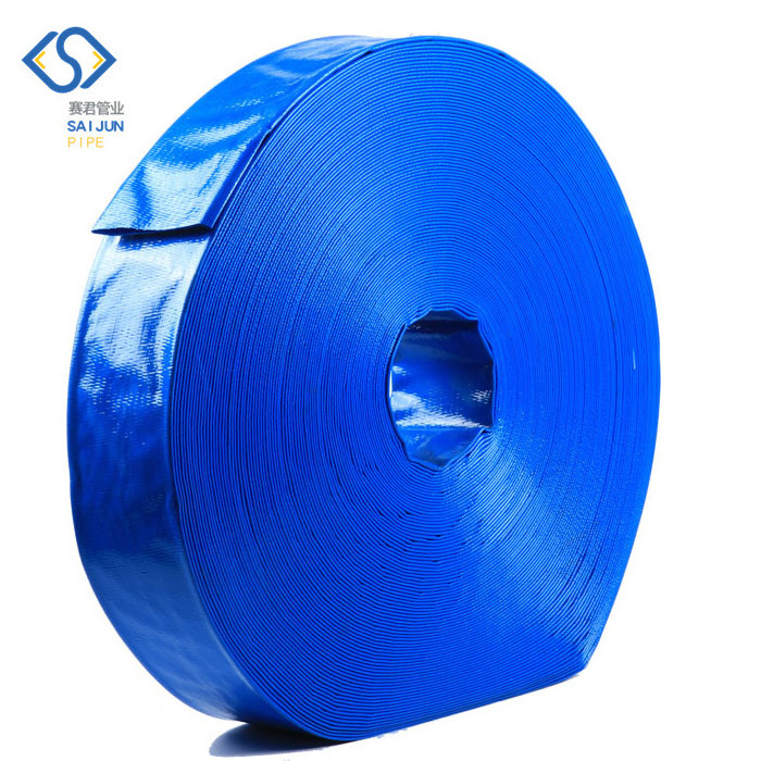 PVC layflat HOSE irrigation water hose pipe 2 3 4 5 6 8 inch X 100M layflat pipe