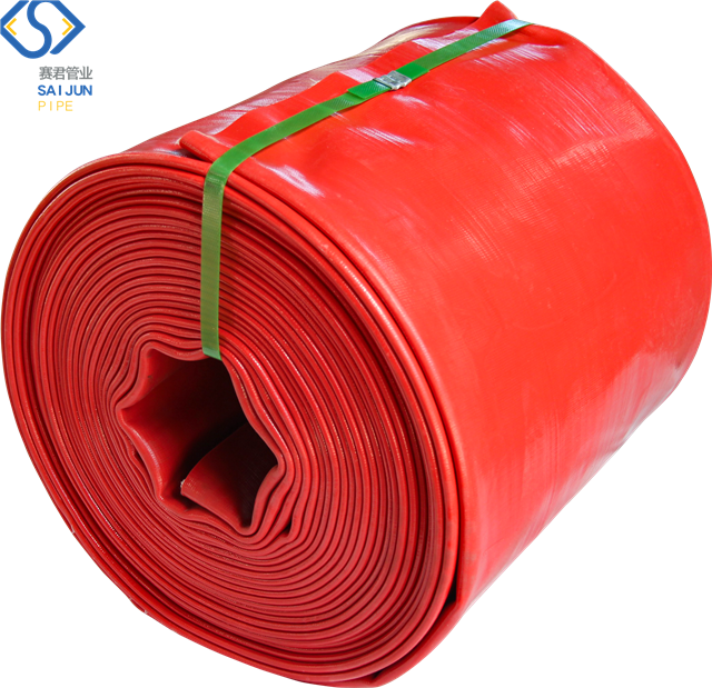 6-20 Inch High Pressure PVC Lay Flat Hose Layflat Pipe Lay Flat Pipe