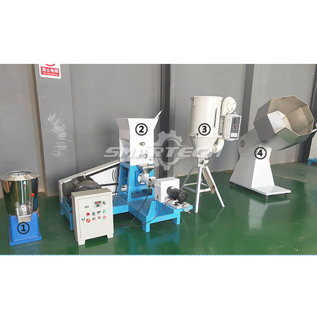 Aquatic Fish Feed Pellet Expander/breeding Bait Making Machine/dog,Cat,Rabbit,Bird Food Granulator