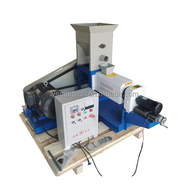 180~200kg/h Crab Shrimp Feed Making Machine Attached Free Parts Floating Fish Feed Mill Pellet Extruder Machine