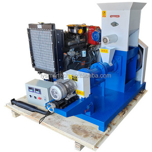 0.5-6ton Per Hour Poultry Feed Complete Production Line Ornamental Floating Fish Feed Pellet Machine