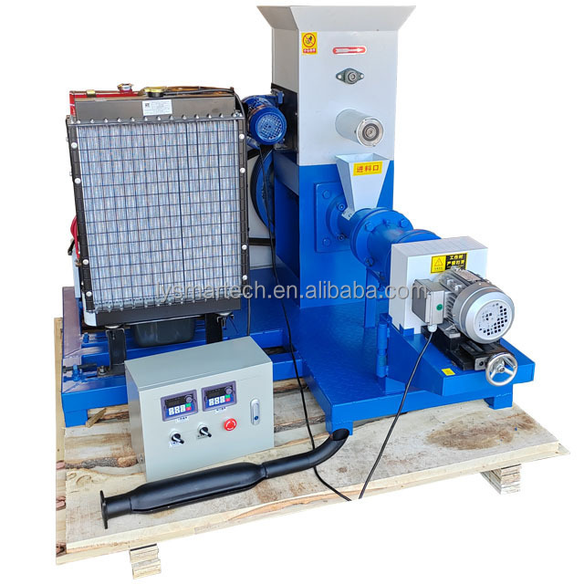 Dry Floating Fish Feed Making Machine For Salmon Tilapia Catfish Food