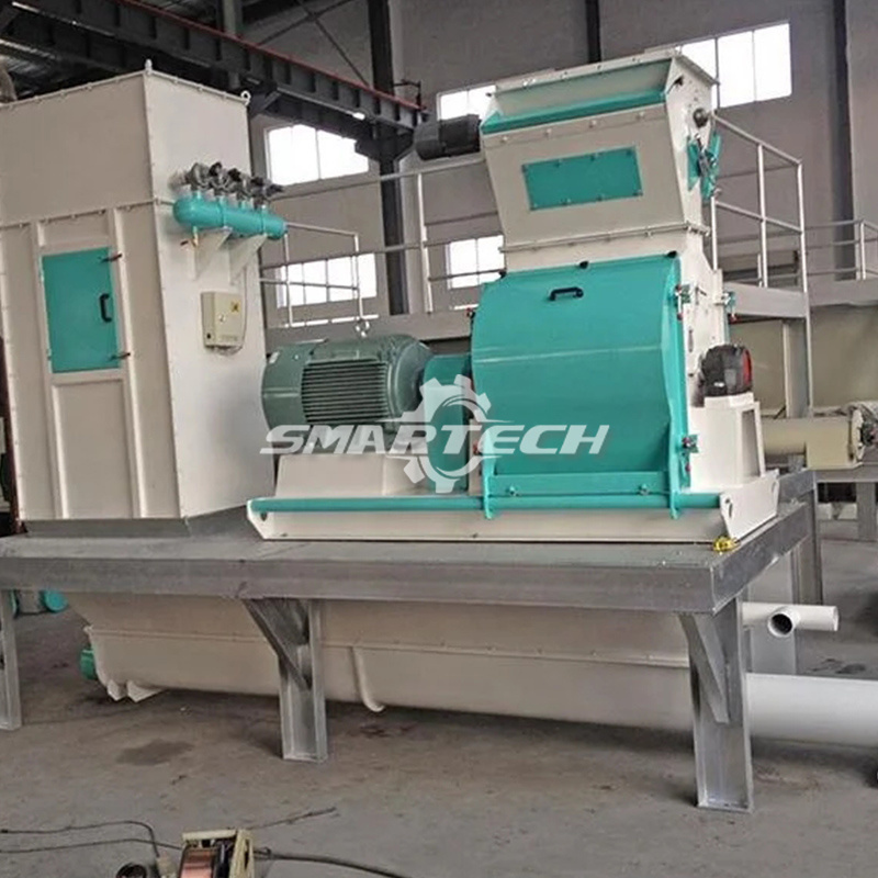 SFSP Hammer Mill 8-10 Ton/H Animal Poultry Feed Maize Hammer Milling Machine