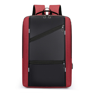 2024 China New Slim Laptop Backpack Multifunction Waterproof Backpack Bag With USB For Men