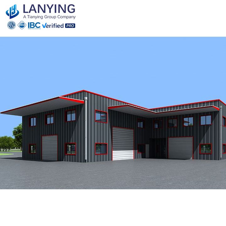 Prefab Engineering Galvanized Steel Buildings Design Structure Truss Purlin Barn Shed Horse Arena Warehouse