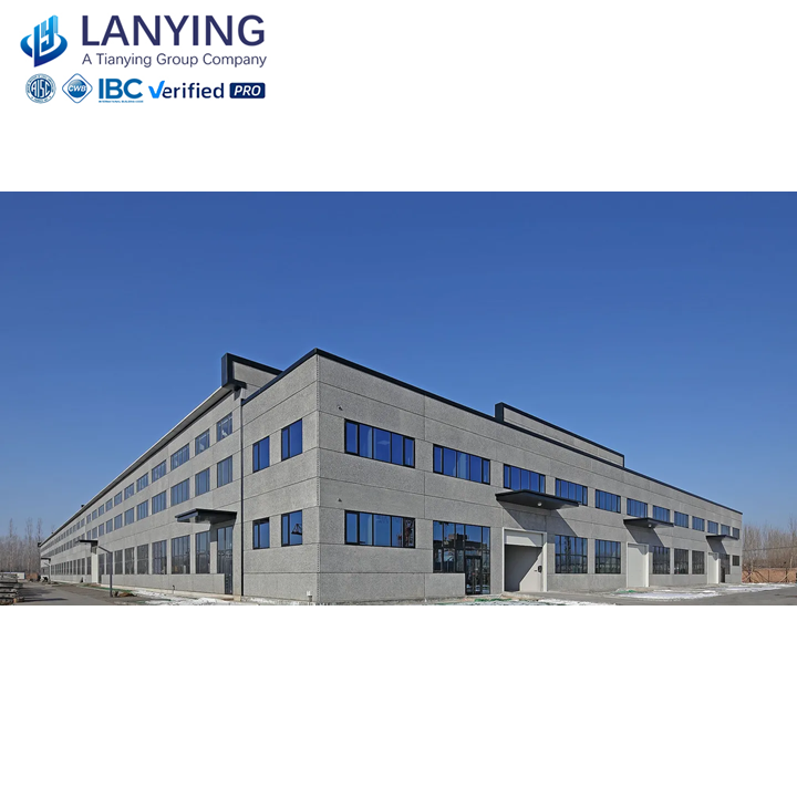 Low cost light steel structure fabrication prefabricated office building/insulated prefab warehouse