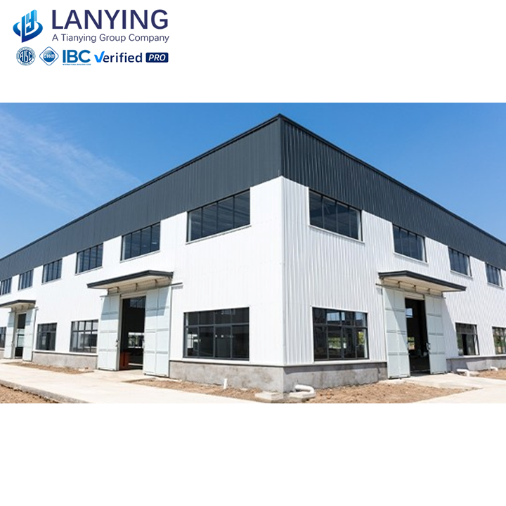 Low cost light steel structure fabrication prefabricated office building/insulated prefab warehouse