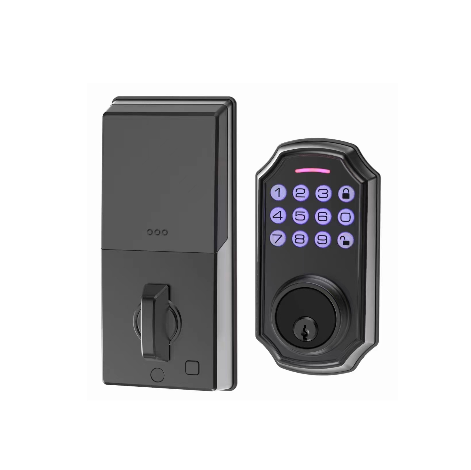 Waterproof outdoor smart lock digital keyless smart code WiFi remote app keypad password unlock patio door gate locks for