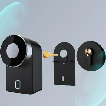 European Standard Lock App Remote Control Front Electronic Smart Door Lock For Home Key Bluetooth Lock