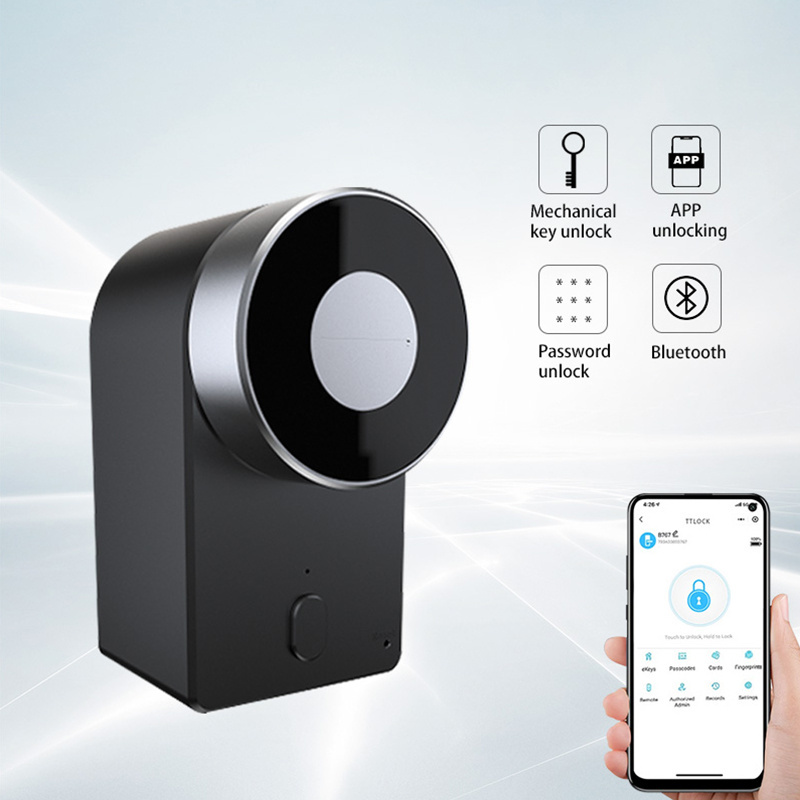 European Standard Lock App Remote Control Front Electronic Smart Door Lock For Home Key Bluetooth Lock