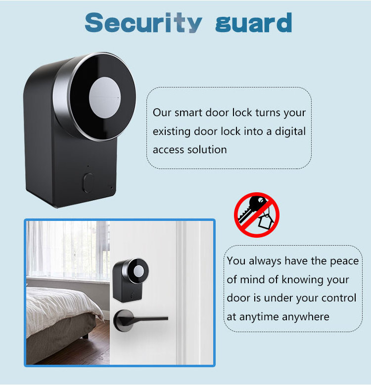 Hot Selling Key Fingerprint Tuya Door With Camera Wifi Smart Lock