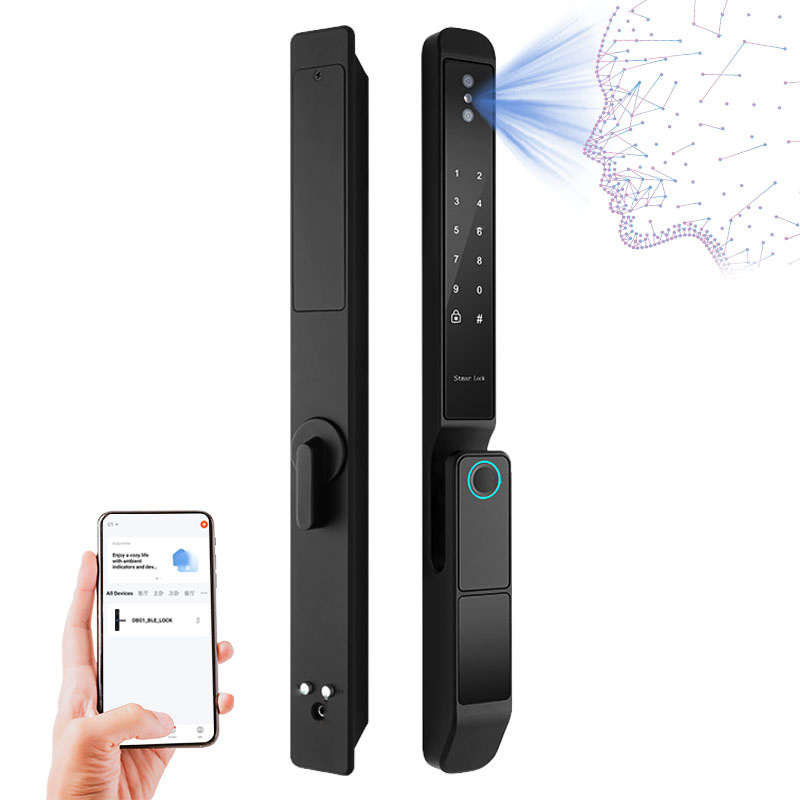 Smart Lock Tuya WIFI APP Fingerprint Cerradura Inteligente Face Recognition Digital Keyless Door Lock