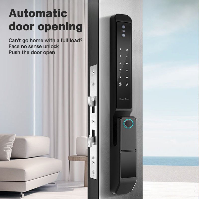 Smart Lock Tuya WIFI APP Fingerprint Cerradura Inteligente Face Recognition Digital Keyless Door Lock