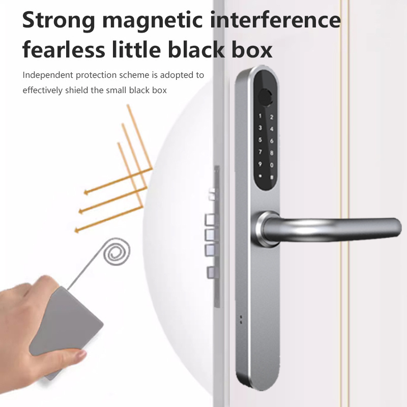 European Standard Door Lock Digital Door Lock Wifi Waterproof Tuya Ttlock App Smart Door Lock