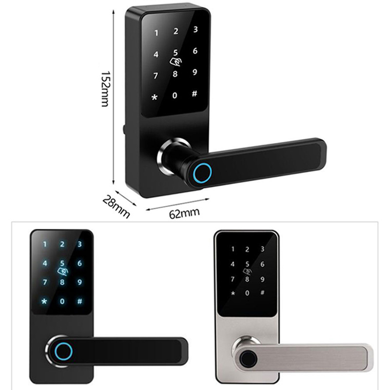 Waterproof Outdoor TT Lock App Combination Inteligentes Security Locks Front Smart Home Door Lock