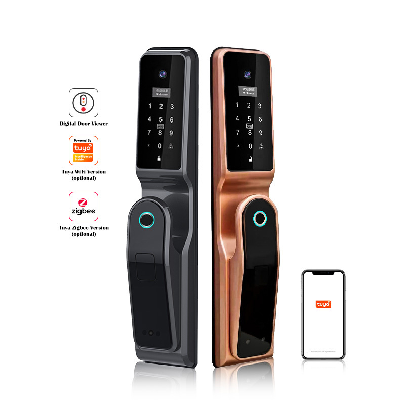 3d Face Recognition Ttlock Smart Lock Biometric Fingerprint Lock Electronic Wifi Digital Door Lock With Camera