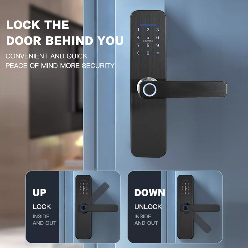 Password Digital Smart Lock For Main Door Code Intelligente Electronic Smart Fingerprint Lock