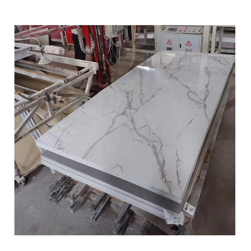 superior quality pvc marble sheet for wall decoration Marble Uv Board good price