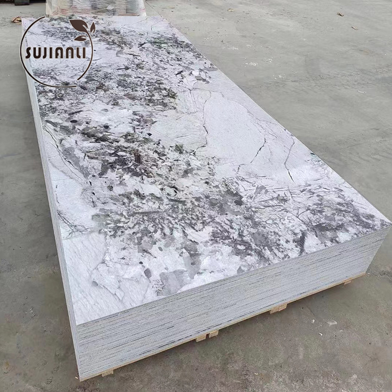 New Arrival 4x8 Marble PVC Sheet 6mm Faux Stone Wall Panels And PVC Marble Sheet