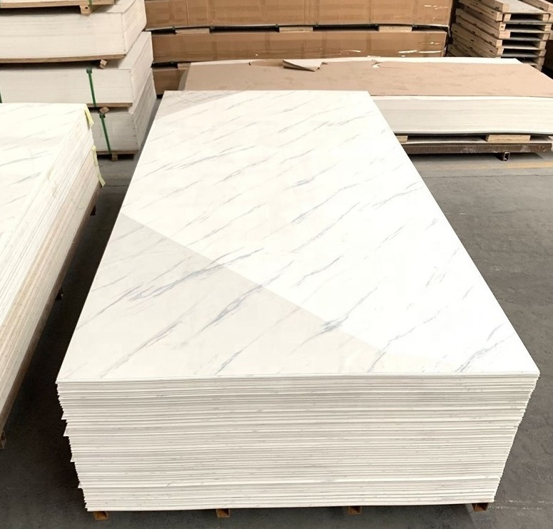 Professional Maker Factory Marble Alternative Emboss Ceiling Panel Pvc Uv Panels