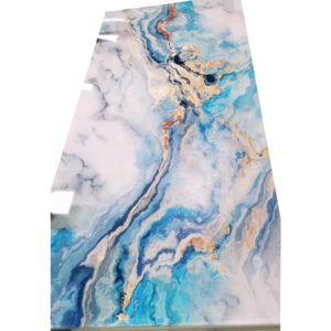 interior decoration PVC UV artificial marble plate pvc uv marble sheet