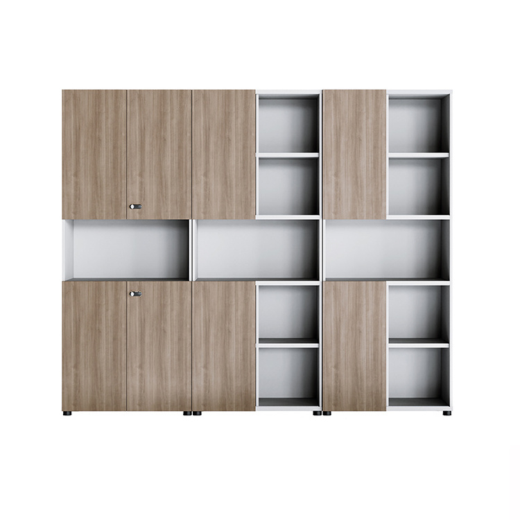 Lysun modern design office furniture wood MFC storage office file cabinet