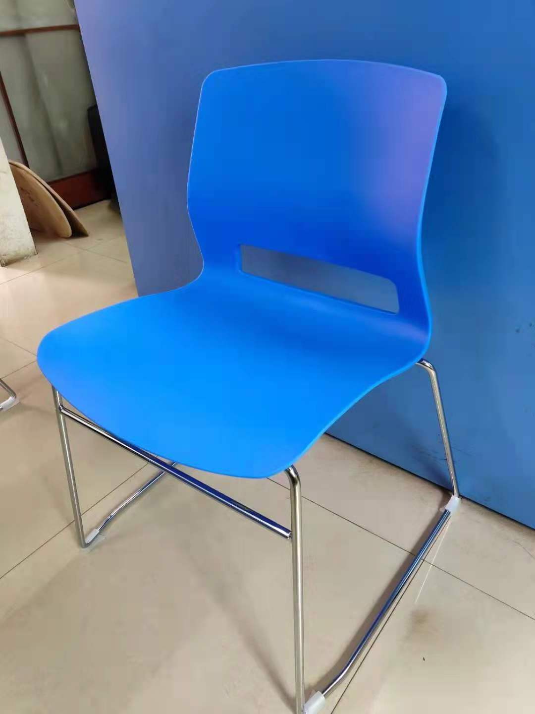 Best-selling cheap minimalist plastic steel chair hotel conference meeting stackable modern chairs