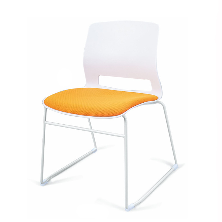 Best-selling cheap minimalist plastic steel chair hotel conference meeting stackable modern chairs