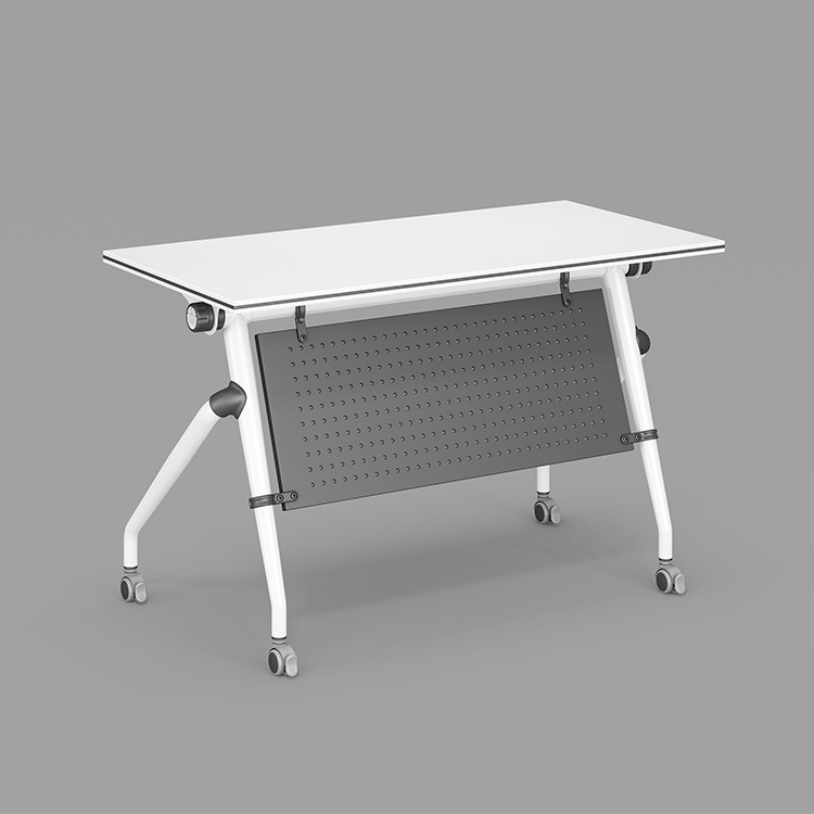 school boardroom flip up office training table foldable u shape conference table for meeting room