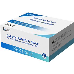 One Step Medical Diagnostic Rapid Test Dengue/Hiv/Hcv/Syphilis/Hpylori/Malaria Rapid Test Kits