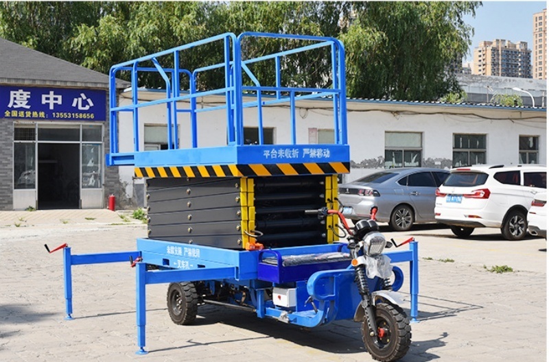 New Aerial Situation Tricycle Lift Hydraulic Scissor Lift Table Work Plate 10M 8M 6M Custom Moveable Lift Table