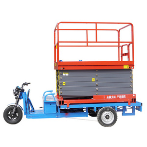 New Released Hot Sale Tricycle Lift Table Electric Three-Wheels Vehicle Hydraulic Scissor Lift