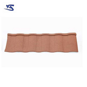 Decramastic sand coated steel roof tiles / types of roof covering sheets