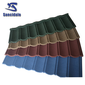 1340*420 MM New Zealand south Korea blue roofing shingles Korean roof tiles